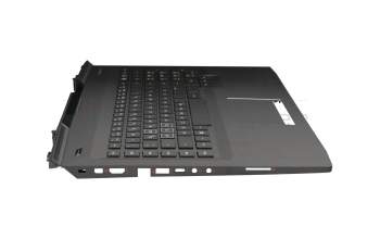 NSK-XH1BQ original Darfon keyboard incl. topcase DE (german) black/black with backlight