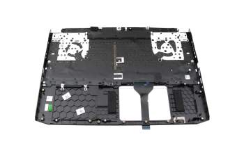 NSK_RAQDBC original Acer keyboard incl. topcase DE (german) black/red/black with backlight