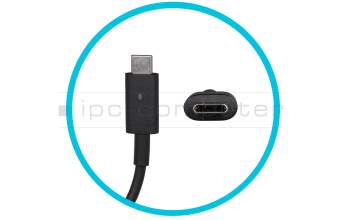 P0VM6 original Dell USB-C AC-adapter 45.0 Watt Small