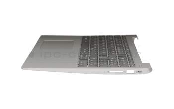 PC5CB-GE original Lenovo keyboard incl. topcase DE (german) grey/silver with backlight