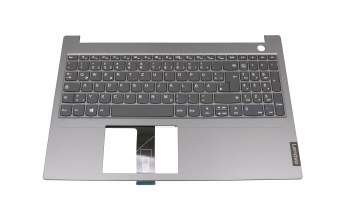 PC5S-GE original Lenovo keyboard incl. topcase DE (german) grey/grey