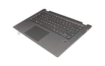 PD4SB-GR original Lenovo keyboard incl. topcase DE (german) grey/grey with backlight