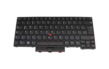 PK131H41A11 original Lenovo keyboard DE (german) black/black with mouse-stick