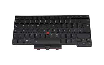 PK131H41B11 original ODM keyboard DE (german) black/black with backlight and mouse-stick