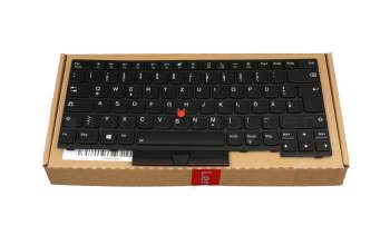 PK131J5B11 original Lenovo keyboard DE (german) black/black with backlight and mouse-stick