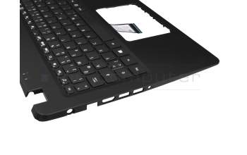 PK132CE2B11 original Acer keyboard incl. topcase DE (german) black/black