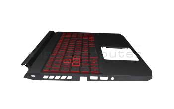 PK133361A13 original Acer keyboard incl. topcase DE (german) black/red/black with backlight (Geforce1650)