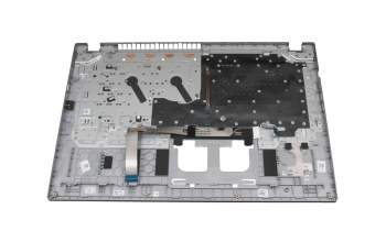 PK133UJ113 original Acer keyboard incl. topcase DE (german) grey/grey with backlight