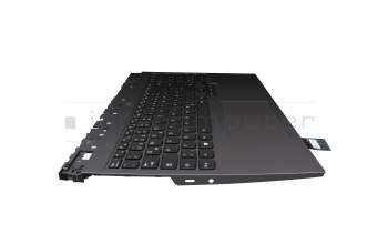 PO5CYXRGBG original Lenovo keyboard incl. topcase DE (german) black/grey with backlight