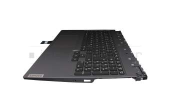 PO5CYXRGBG original Lenovo keyboard incl. topcase DE (german) black/grey with backlight