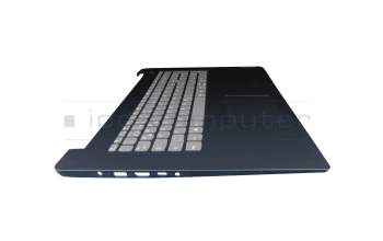 PR5S-GR original Lenovo keyboard incl. topcase DE (german) grey/blue