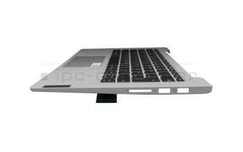 S000193 original Lenovo keyboard incl. topcase DE (german) grey/grey with backlight