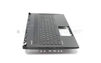 S1N3EDE205SA0 original MSI keyboard incl. topcase DE (german) black/black with backlight