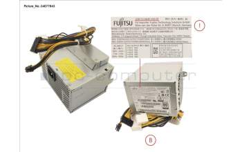 Fujitsu S26113-E645-V50-1 PSU 600W PLATINUM