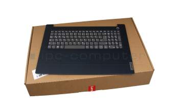 SA469D-22HM original Lenovo keyboard incl. topcase DE (german) grey/blue (Fingerprint)