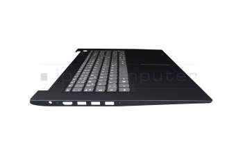 SA469D-22HM original Lenovo keyboard incl. topcase DE (german) grey/blue (Fingerprint)