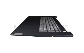 SA469D-22HM original Lenovo keyboard incl. topcase DE (german) grey/blue (Fingerprint)