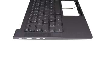 SG-A1940-2DA original Lenovo keyboard incl. topcase DE (german) grey/grey with backlight