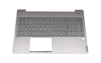 SN20P24168 original Lenovo keyboard incl. topcase SP (spanish) grey/grey with backlight