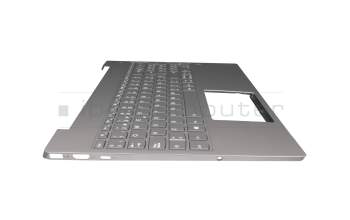 SN20P24168 original Lenovo keyboard incl. topcase SP (spanish) grey/grey with backlight