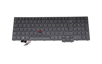 SN21D93586 original Lenovo keyboard DE (german) grey/grey with backlight and mouse-stick