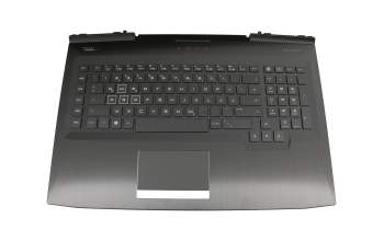 SP5CD9425FWB original HP keyboard incl. topcase DE (german) black/black with backlight