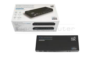 Schenker B513 (W650xx) Dual 4K Hybrid-USB Docking Station incl. 100W Netzteil from IPC-Computer