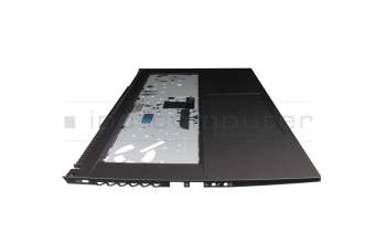 Topcase black original suitable for Sager Notebook NP6271C-S (NP70RNC1)