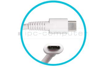 USB-C AC-adapter 45.0 Watt white original for Acer Chromebook 315 (CB315-3HT)