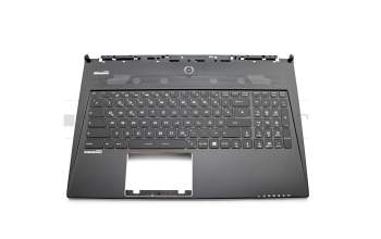 V143422FK1 original Sunrex keyboard incl. topcase DE (german) black/black with backlight