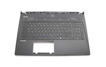 V143422GK1 original MSI keyboard incl. topcase DE (german) black/black with backlight