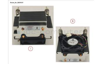 Fujitsu V26898-B1008-V2 HEATPIPE CELSIUS J / ESPRIMO J