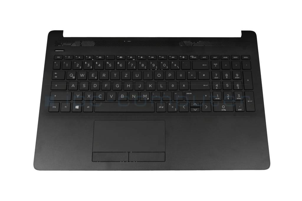 9 0033 02 Original Synaptics Keyboard Incl Topcase De German Black Black Battery Power Supply Display Etc Laptop Repair Shop