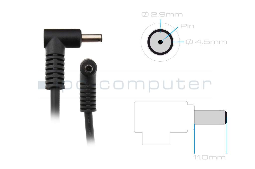 AC-adapter 240 Watt original for MSI Pulse 17 B13VGK/B13VFK (MS