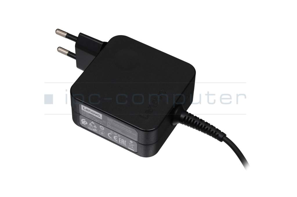 AC-adapter 45 Watt EU wallplug rounded original for Lenovo IdeaPad 1  11ADA05 (82GV)