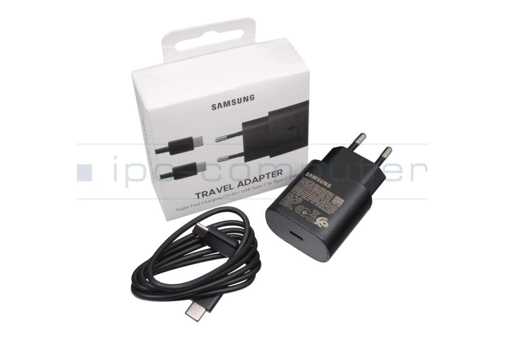 Cargador Rápido Usb-C Samsung 25 W Con Cable Ep-ta800xbegar