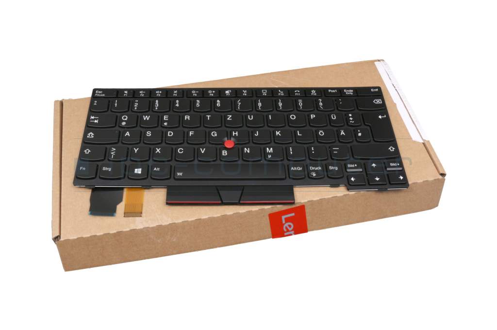 Keyboard DE (german) black/black with backlight and mousestick