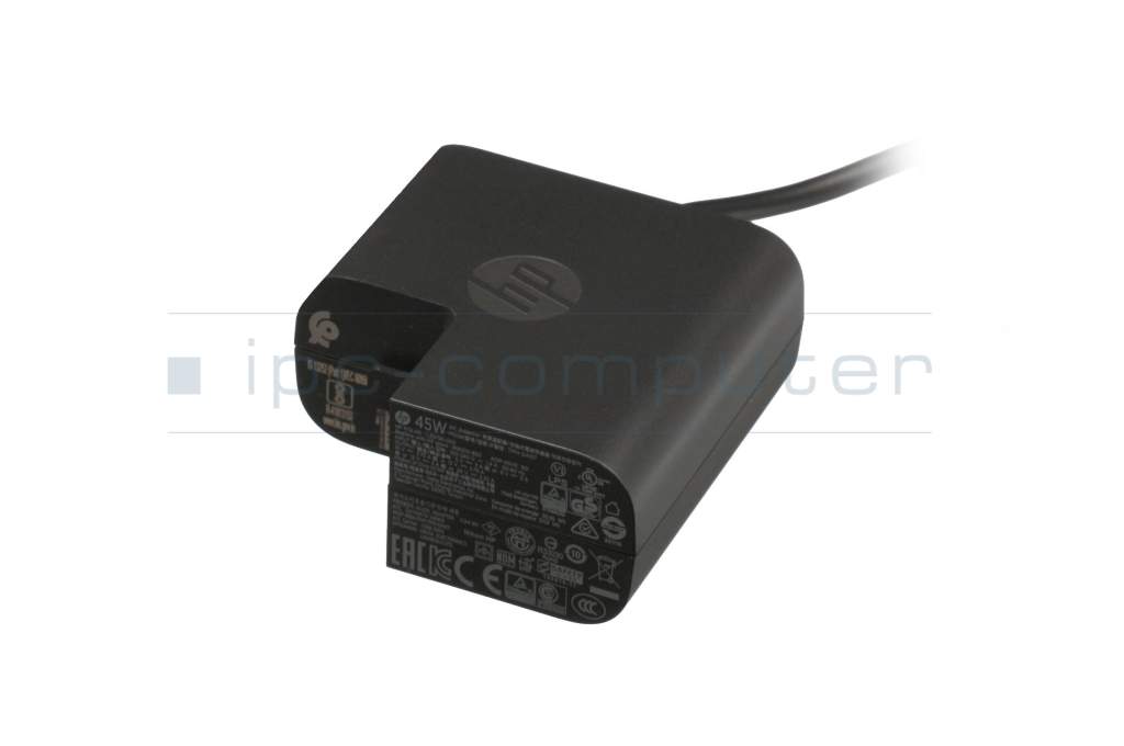 L30756-001 original HP USB-C AC-adapter 45 Watt - sparepartworld.com