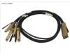 Fujitsu S26361-F5317-L401 QSFP+/4XSFP+ BREAKOUT CABLE BROCADE 1M