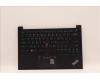 Lenovo 5M11H58770 MECH_ASM KBD CCvr EURO ENG(PMX)US BK