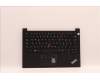 Lenovo 5M11H58842 MECH_ASM KBD CCvr ITA(PMX)FPR UK BK