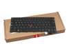 01EN653 original Lenovo keyboard DE (german) black/black matte with mouse-stick