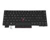 01YP066 original Lenovo keyboard CH (swiss) black/black with backlight and mouse-stick