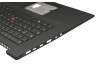 02HM989 original Lenovo keyboard incl. topcase DE (german) black/black with backlight and mouse-stick