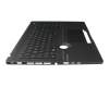 04050-02000100 original Asus keyboard incl. topcase DE (german) black/black with backlight