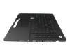 04050-02000100 original Asus keyboard incl. topcase DE (german) black/black with backlight