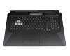 04060-01200000 original Asus keyboard incl. topcase DE (german) black/transparent/black with backlight