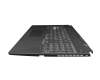 04060-01200300 original Asus keyboard incl. topcase DE (german) black/transparent/black with backlight