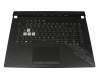 04062-00120200 original Asus keyboard incl. topcase DE (german) black/black with backlight