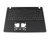 06BVLNN7014 original Acer keyboard incl. topcase DE (german) black/black